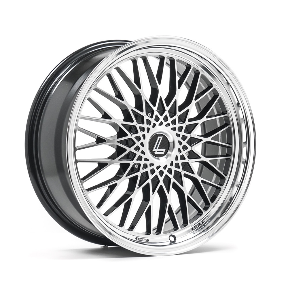 LENSO EAGLE 3 GLOSS BLACK & POLISHED